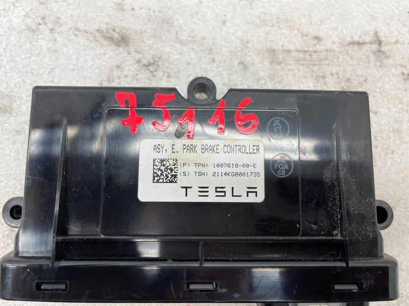 1007618 00 E ⭕12-20 Tesla Model S X Park Parking Brake Controller Control Module 1007618-00-E