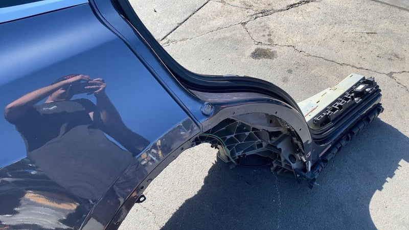 ⭕16-20 Tesla Model X MX Rear Right Quarter Fender Frame Panel Cutout Gray - PMNG