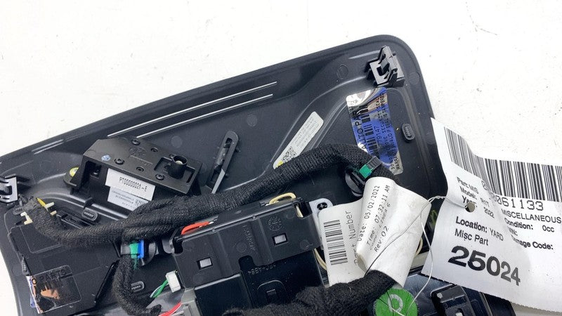 ⭕ 2022 Rivian R1T Overhead Dome Light Hazard Button Switch Panel PT000