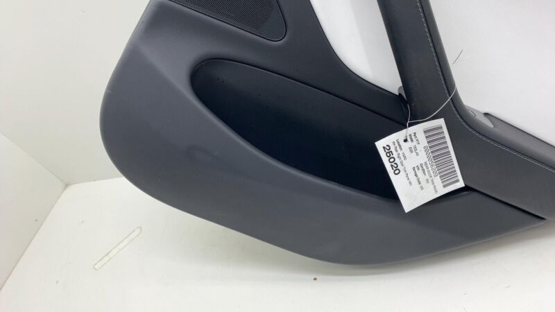 1105096 00 E 2017-2020 Tesla Model 3 M3 Rear Passenger Side Door Panel Trim Cover White Right