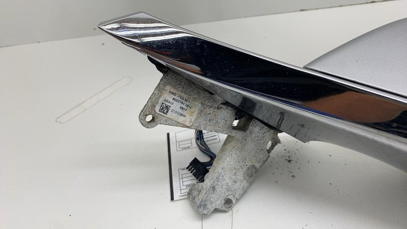 ⭕ 12-15 Model S Left Exterior Rear View Door Mirror OEM Silver PMSS 60