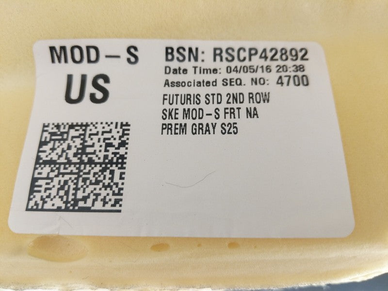 ⭕2012-2020 Tesla Model S Rear 2nd Row Seat Lower Bottom Cushion Leathe