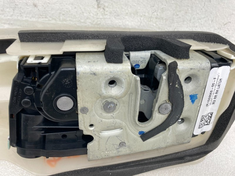 106896900F ⭕ 2017-2023 Tesla Model 3 Rear Door Lock Actuator Mechanism Right 1068969-00-F