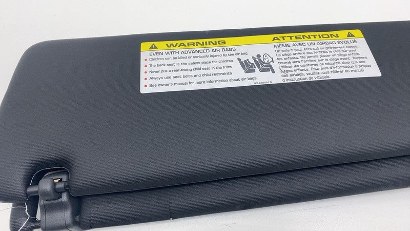 ⭕ 11-18 Porsche Cayenne Front Passenger RH Sun Visor Shade Sunvisor Right Black