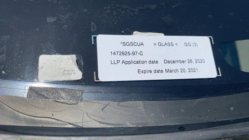 ⭕ 21-23 Model 3 M3 Rear Trunk Panoramic Backlite Glass Back Section 14