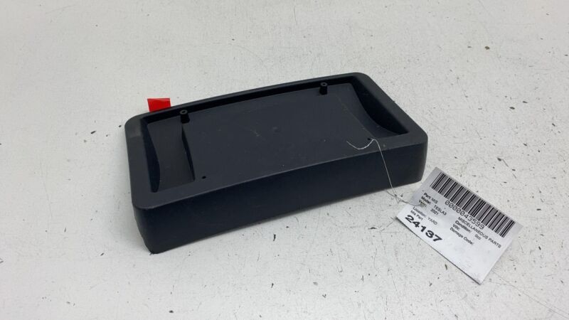 109682900G ⭕ 17-23 Tesla Model 3 M3 Front License Plate Molding Bracket Holder 1096829-00-G