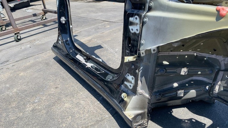 ⭕ 24-25 Model 3 Front Right A + B Pillar Structural Frame Horn Cut Black - PBSB