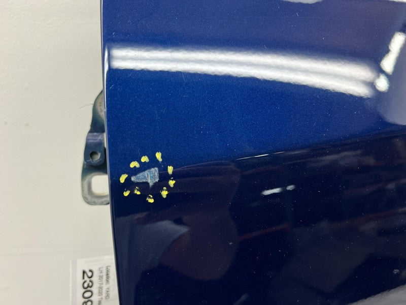 1081421-E0-C ⭕ 2017-2020 Tesla Model 3 Front Door Shell Panel Left Blue - PPSB 1081421-E0-C