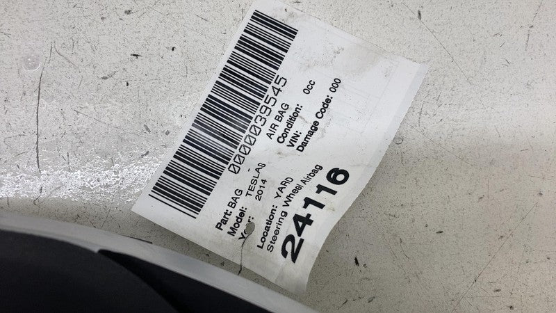 1023381-00-C ⭕ 12-15 Model S MS Steering Wheel Airbag w/ Control Switch & Bezel 1023381-00-C