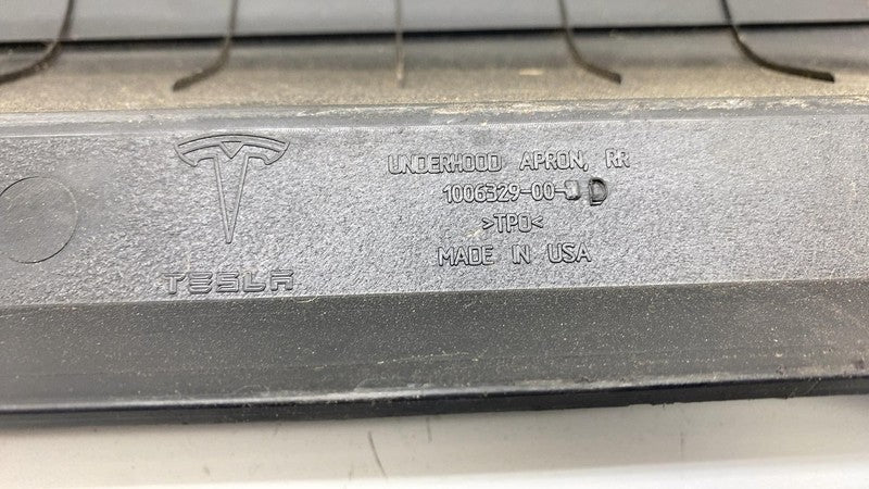 ⭕12-15 Model S Rear Underhood Apron Windshield Cowl Vent Cover Trim 10