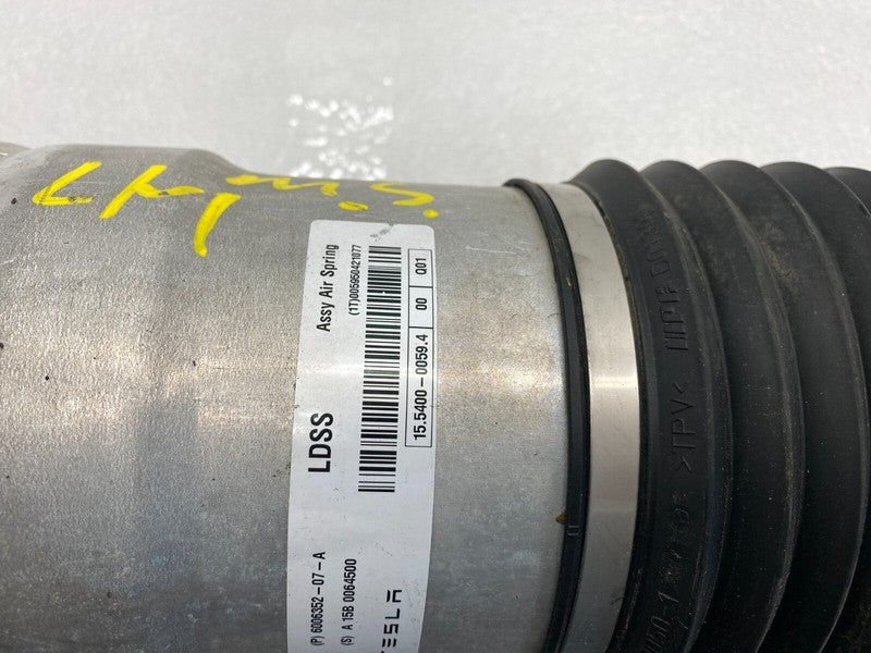 600635207A ⭕ 12-15 Model S Rear Driver Side Air Suspension Spring Module Left 6006352-07-A