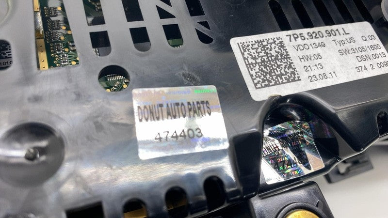 7P5920901L 2011-2016 Porsche Cayenne Front Dash Instrument Cluster Speedometer Gauge OEM