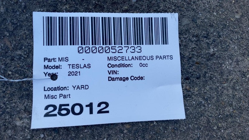 2021-2024 Tesla Model S Rear Storage Compartment Well & Front Trunk Carpet SET