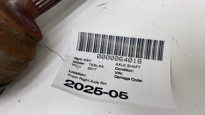 ⭕ 15-18 Model X Front Passenger Side Axle Shaft Halfshaft Right AWD 10