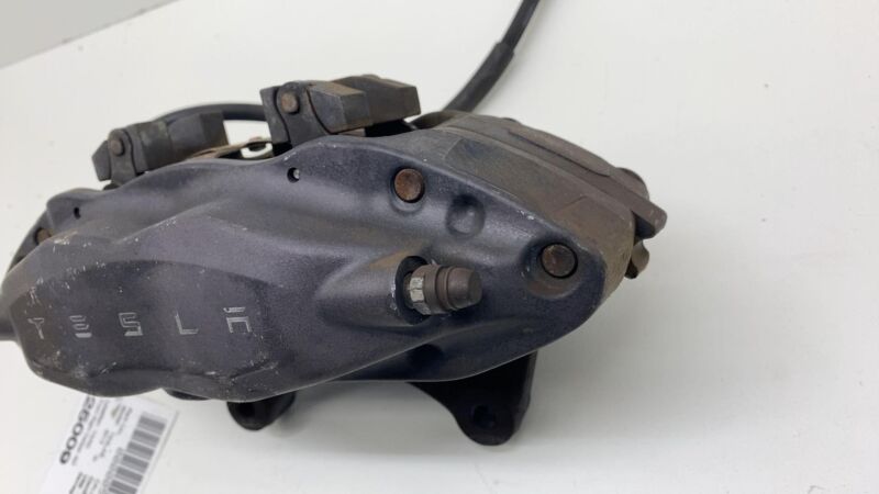 2012-2015 Tesla Model S MS Front Passenger Side Caliper w/ Brake Hose Line Right