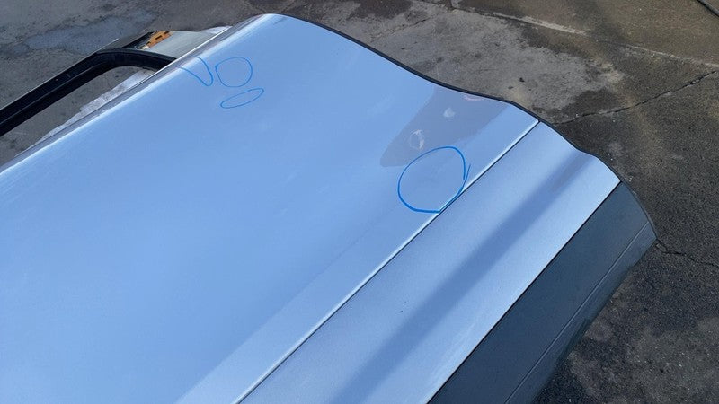 2011-2018 Porsche Cayenne Rear Passenger Side Door Shell Panel Right Silver LX7W