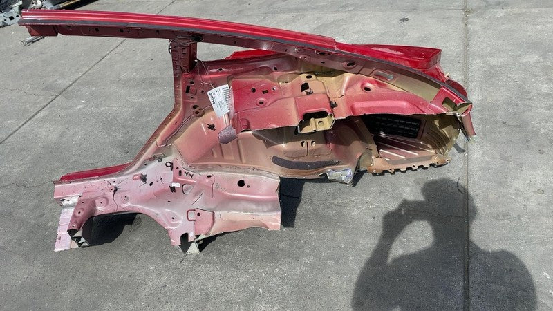 ⭕ 17-20 Tesla Model 3 Rear Right Quarter Panel Structural Frame Cut Red - PPMR