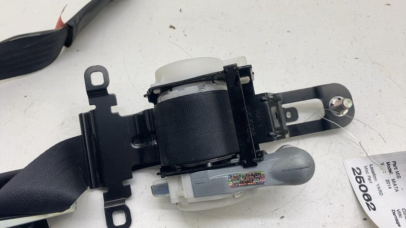 ⭕ 2014 Mazda MX-5 Miata Left or Right Side Seat Belt Set Belt & Retractor OEM