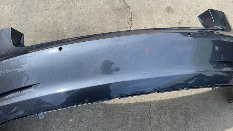 ⭕ 2017-2022 Tesla Model 3 M3 Rear Bumper Cover w/ Park Sensor Holes Gray - PMNG