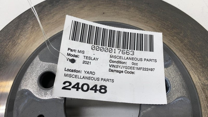 ⭕2020 2021 2022 2023 Tesla Model Y Front Left or Right Brake Disc Roto