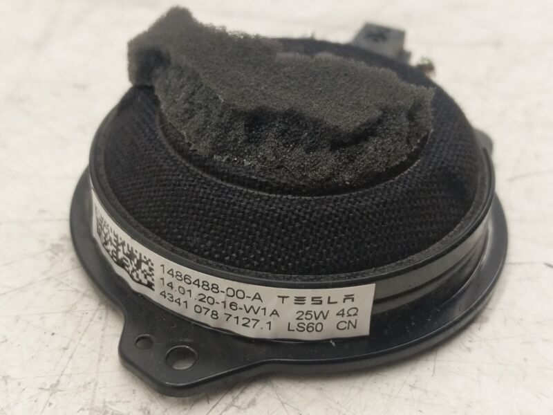 1486488 00 A 2017-2023 Tesla Model 3 S X Y Roof Ceiling Headliner Midrange Tweeter Speaker x2