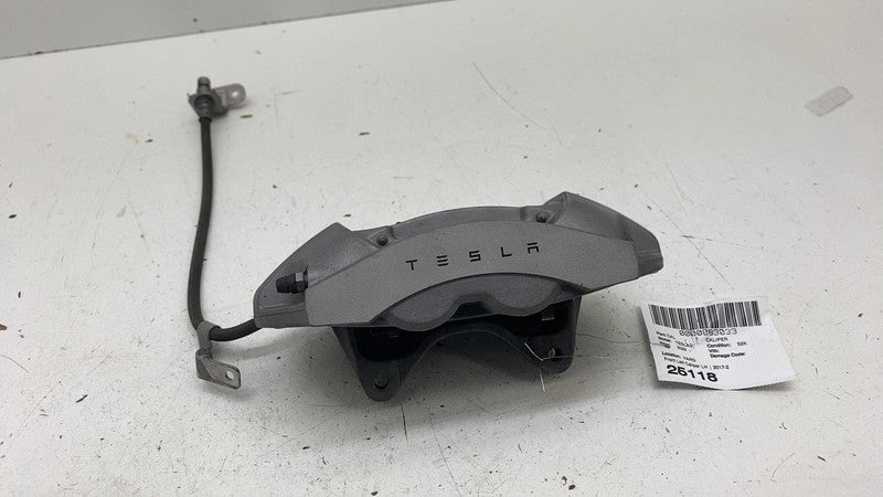 ⭕ 2017-2023 Tesla Model 3 Front Left Caliper w/ Brake Hose Line LH 104