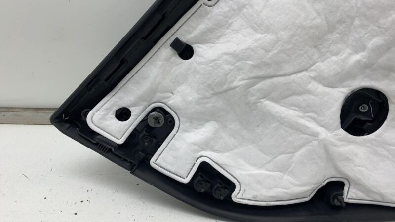 1497297-91-C 2020-2023 Tesla Model Y MY Rear Passenger Side Door Panel Trim Card Black Right