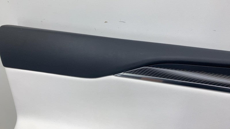 1609947-00-A ⭕ 21-24 Model X Front Left Door Panel Trim Card Cover w/ Molding LH 1609947-00-A