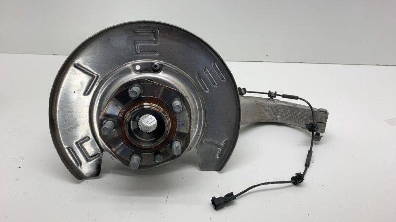 104431100E 17-23 Model 3 Front Left Spindle Knuckle + Wheel Hub & Dust Shield 1044311-00-E
