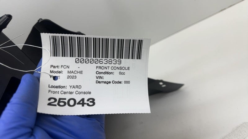 ⭕21-24 Ford Mustang Mach-E Front Center Console Compartment Gen1 OEM L