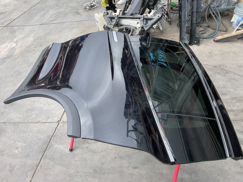 1055891-00-D ⭕ 2016-23 Tesla Model X Rear Left Driver Side Falcon Door Shell Panel Black PMBL