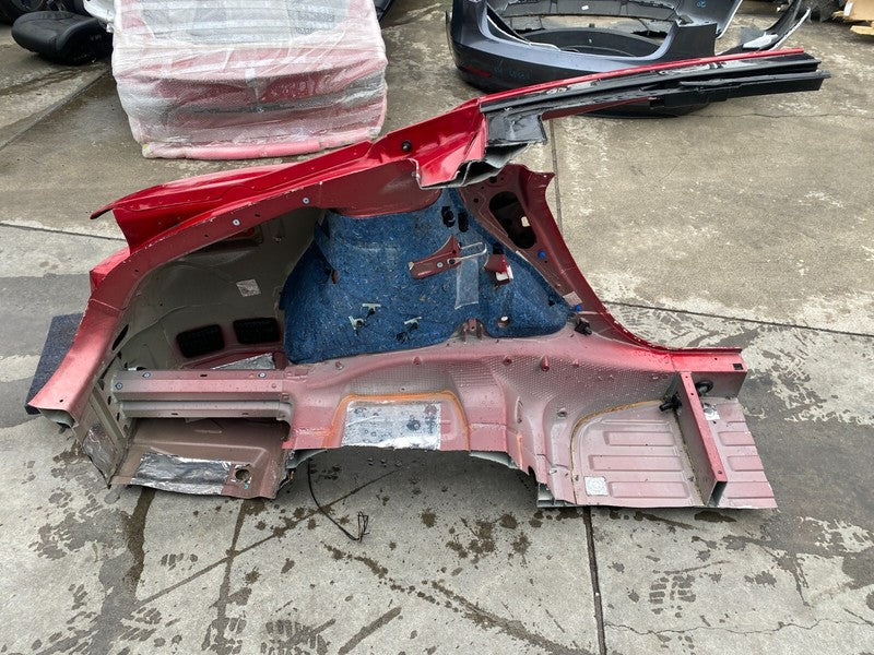 ⭕ 2012-2015 Tesla Model S Rear Driver Side Quarter Panel Body Frame Cut Out Left