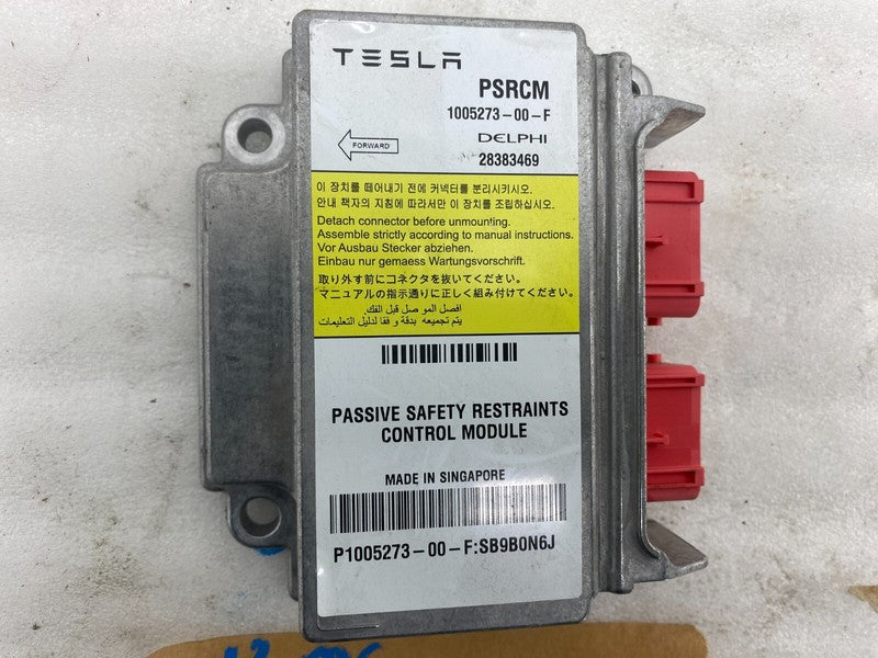 100527300F ⭕ 2012-2015 Tesla Model S Passive Safety Restraints Control Module 1005273-00-F