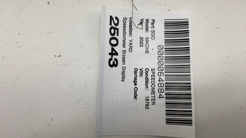 PJ8T10849AD ⭕21-24 Mach-E Digital Instrument Gauge Speedometer Cluster Display PJ8T-10849-AD