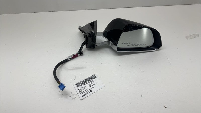 2287.6004-AE ⭕ 2017-2020 Tesla Model 3 Front Right Exterior Rear View Door Mirror Black PBSB