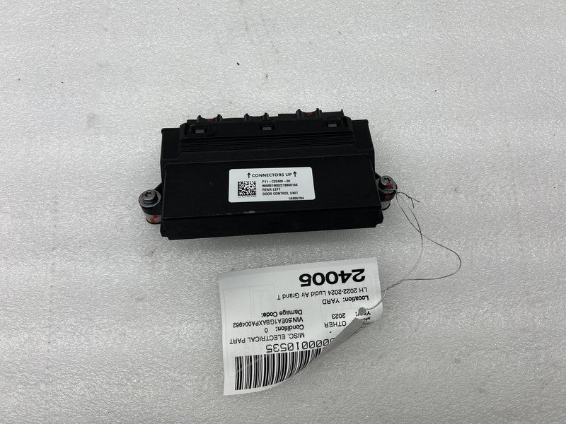⭕ 22-24 Air Grand Touring Rear Driver Side Door Control Unit Left P11-