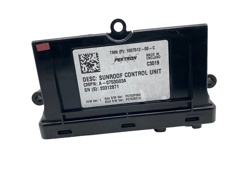 1007512 00 C ⭕ 16-20 Tesla Model S Sunroof Controller Moon Roof Control Module 1007512-00-C