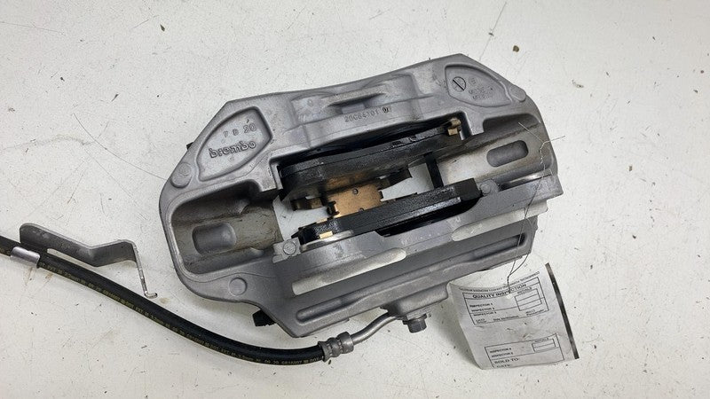 ⭕ 2020-2023 Tesla Model Y Front Driver Side Caliper w/ Brake Line Hose