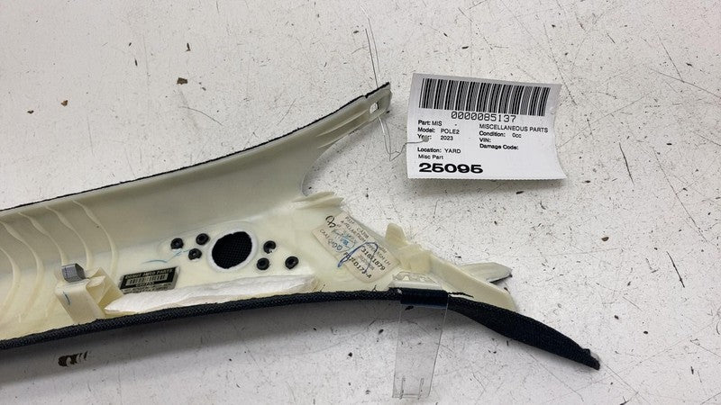31651879 ⭕ 2021-2023 Polestar 2 Front Left Windshield A-Pillar Trim Cover Panel 31651879