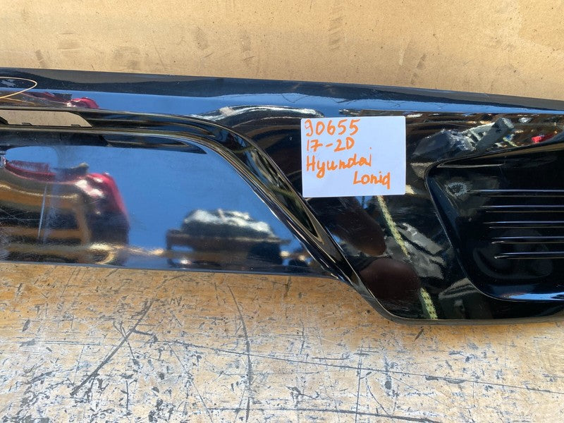 86683G2000 ⭕ 2017-2020 Hyundai Ioniq Rear Bumper Valance Cover Molding Black 86683-G2000