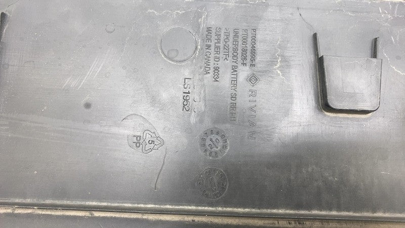 ⭕ 22-24 Rivian R1T Rear Right Underbody Battery Shield Cover Panel PT0