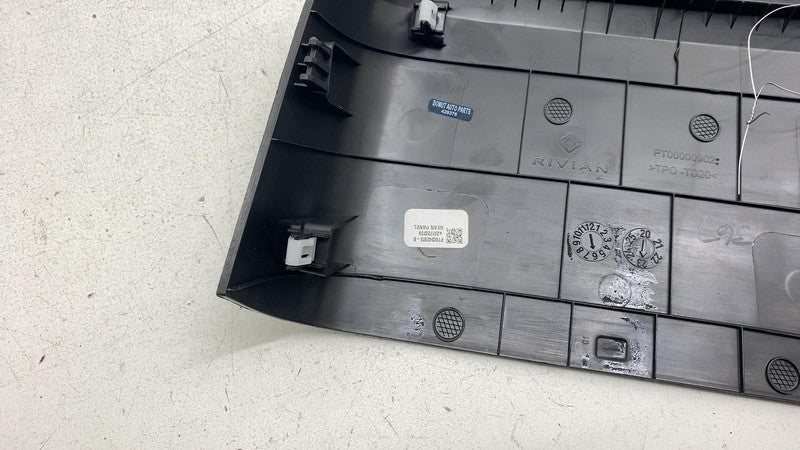 PT00000902 ⭕ 2022 2023 2024 Rivian R1T R1S Center Console Rear Trim Cover Panel PT00000902
