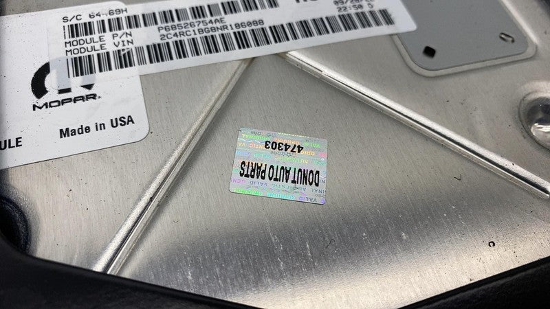 ⭕ 2021-2024 Chrysler Pacifica Front Engine Motor DME Computer Module 6