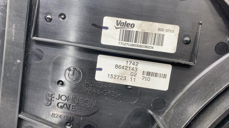 864194802 ⭕ 2014-2020 BMW i3 Hybrid Engine Cooling Radiator Fan Assembly OEM 8641948-02