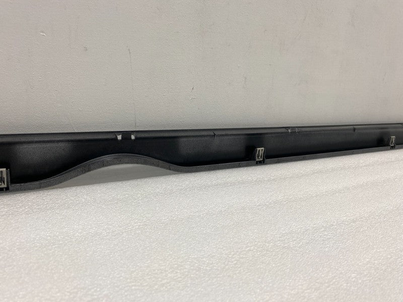 101221500F ⭕ 12-25 Model S Driver Side Rocker Panel Scuff Plate Molding Left 1012215-00-F
