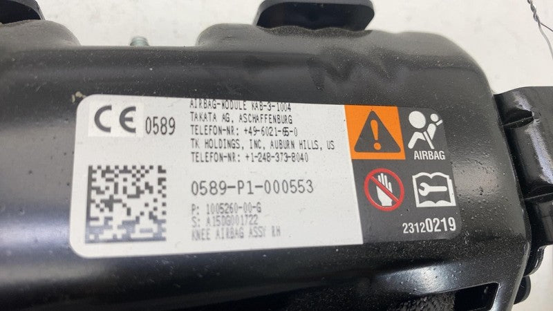 100526000G ⭕ 12-15 Model S Left or Right Knee Airbag LH & RH Fits either side 1005260-00-G