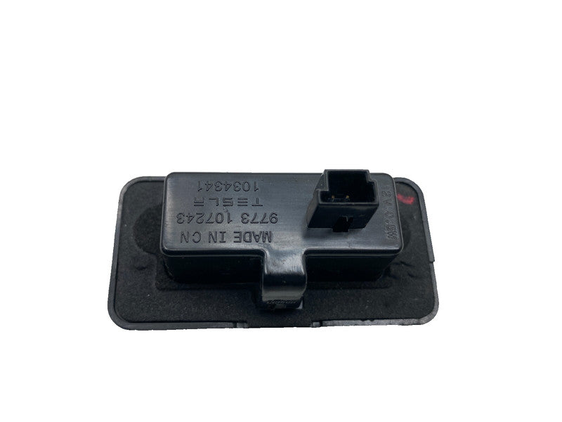 1034341 00 A ⭕ 12-23 Model S X Rear Bumper Left = Right License Plate Lamp Light 1034341-00-A