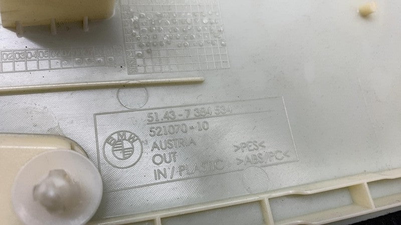 2017-2023 BMW 530e Front & Rear Right A + B + C-Pillar Upper Trim Cove