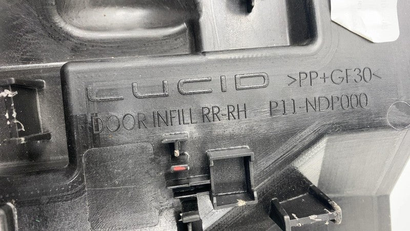 ⭕ 2022-2024 Lucid Air Rear Passenger Side Door Infill Panel Right P11-