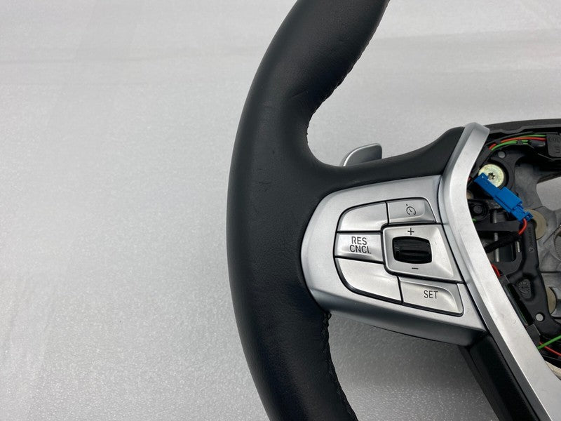 ⭕ 2016-2019 BMW 740i 750i G11 G12 Sport Steering Wheel Leather w/ Paddle Shifter